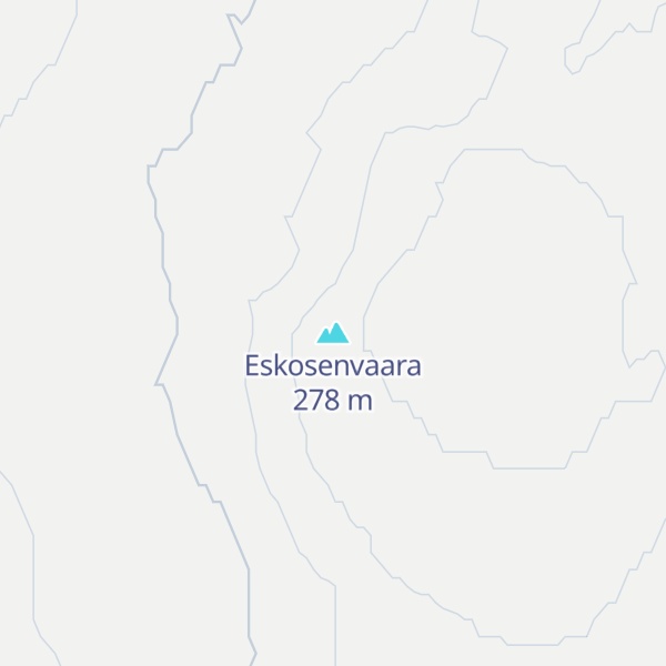Map of Eskosenvaara