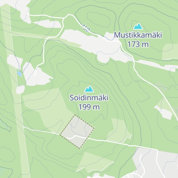 Map of Soidinmäki