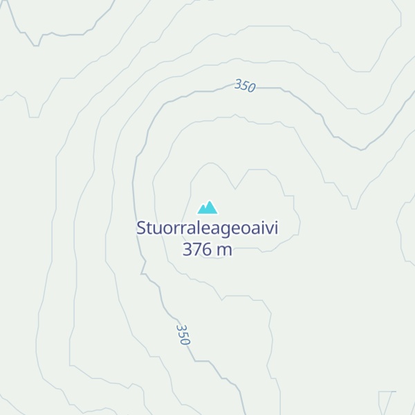 Map of Stuorraleageoaivi