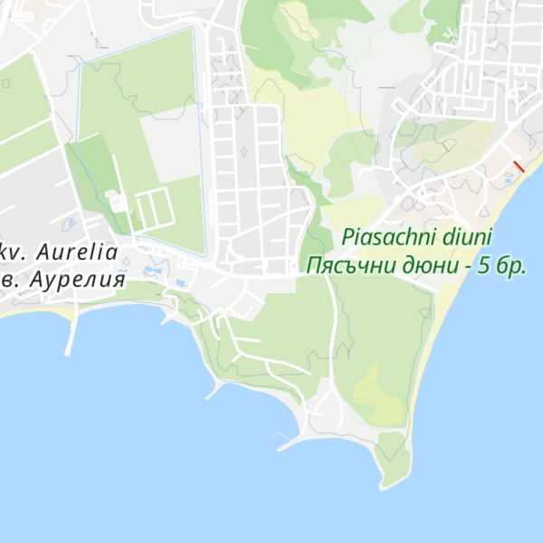Map of Cabana Beach Club