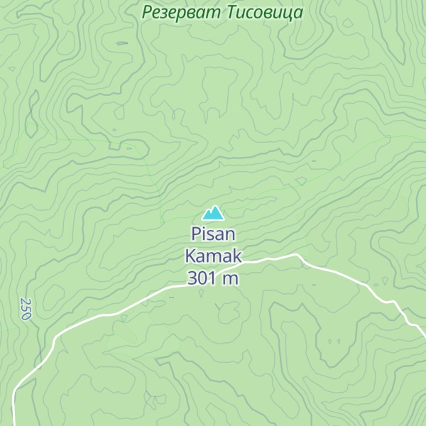 Map of Pisan Kamak