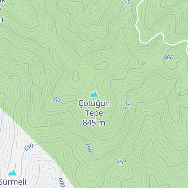 Map of Çotuğun Tepe