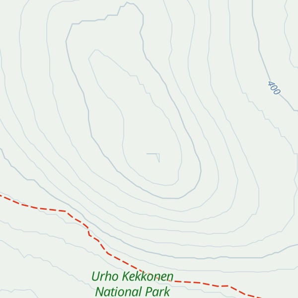 Map of Vintilätunturi