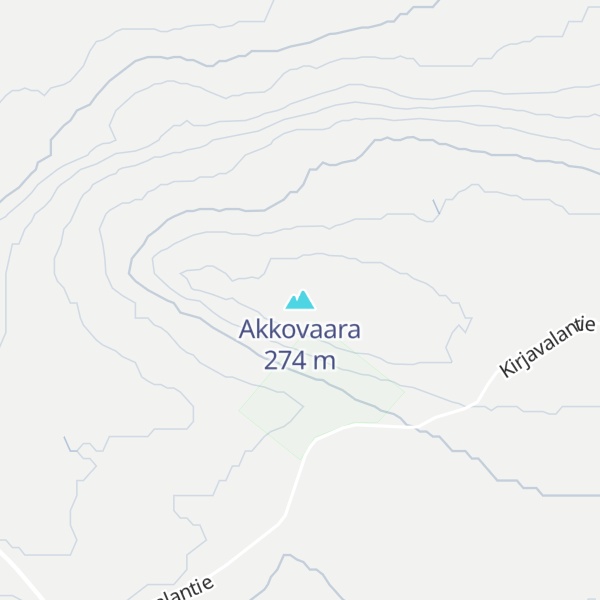 Map of Akkovaara