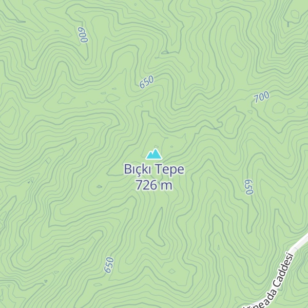 Map of Bıçkı Tepe