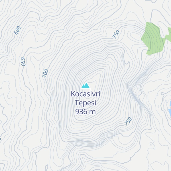 Map of Kocasivri Tepesi