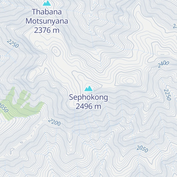 Map of Sephokong