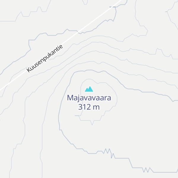 Map of Majavavaara