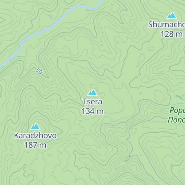 Map of Tsera