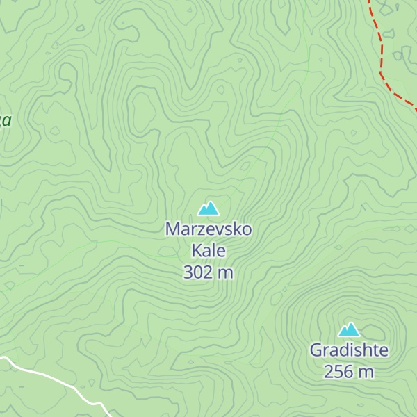 Map of Marzevsko Kale