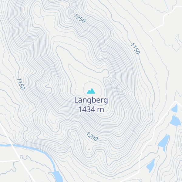 Map of Langberg