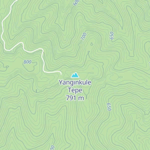 Map of Yangınkule Tepe
