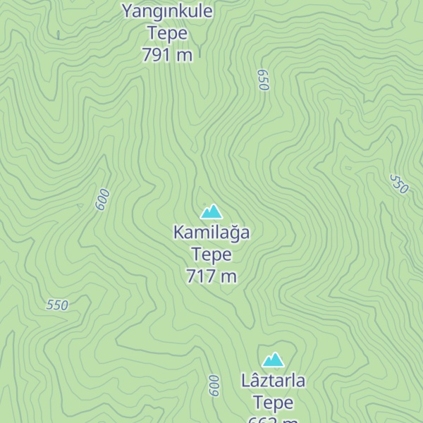 Map of Kamilağa Tepe