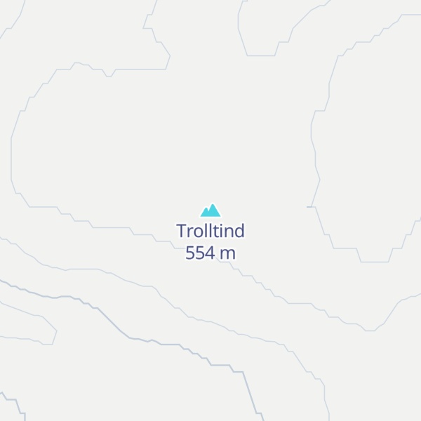 Map of Trolltind