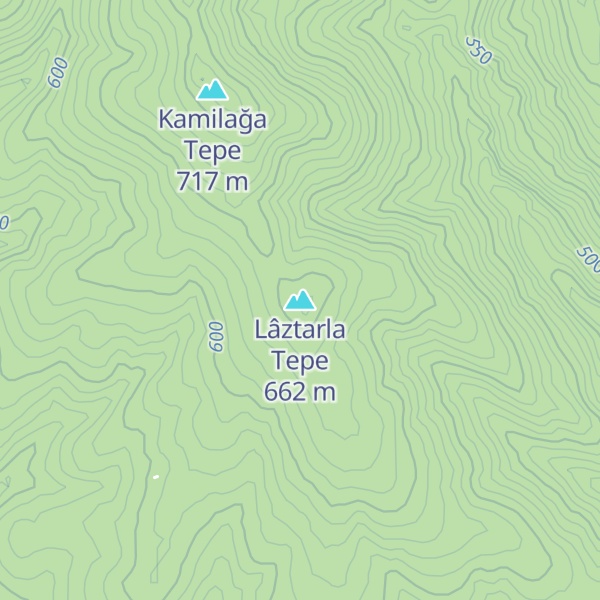 Map of Lâztarla Tepe