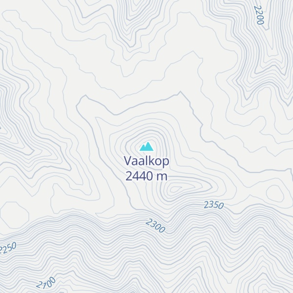 Map of Vaalkop