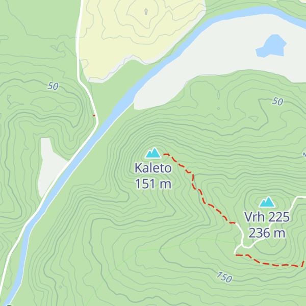 Map of Kaleto