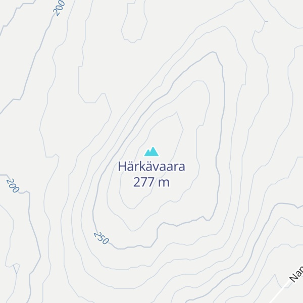 Map of Härkävaara
