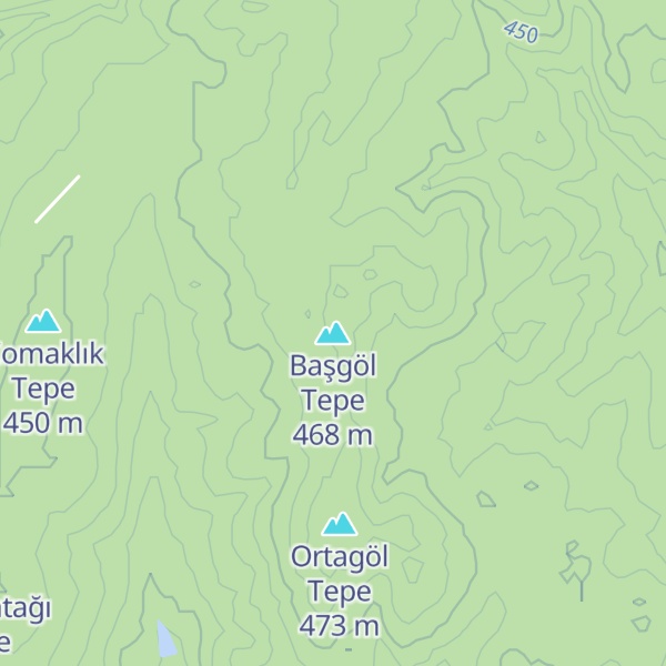 Map of Başgöl Tepe