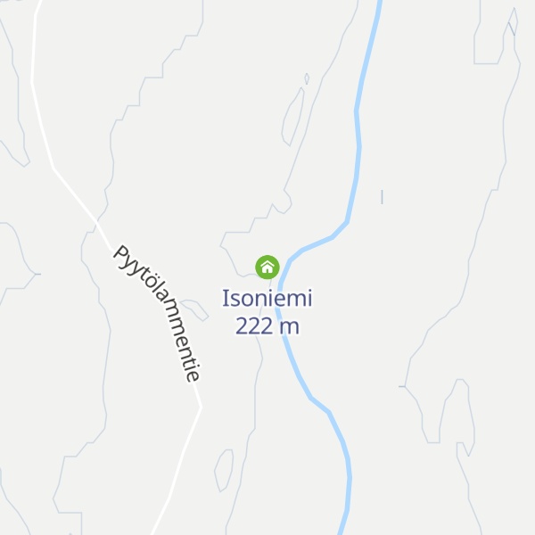 Map of Isoniemi