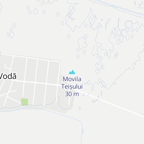 Map of Movila Teișului
