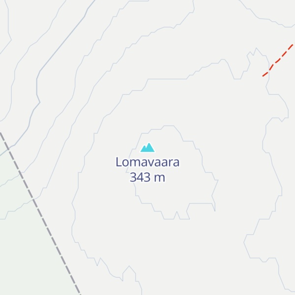 Map of Lomavaara