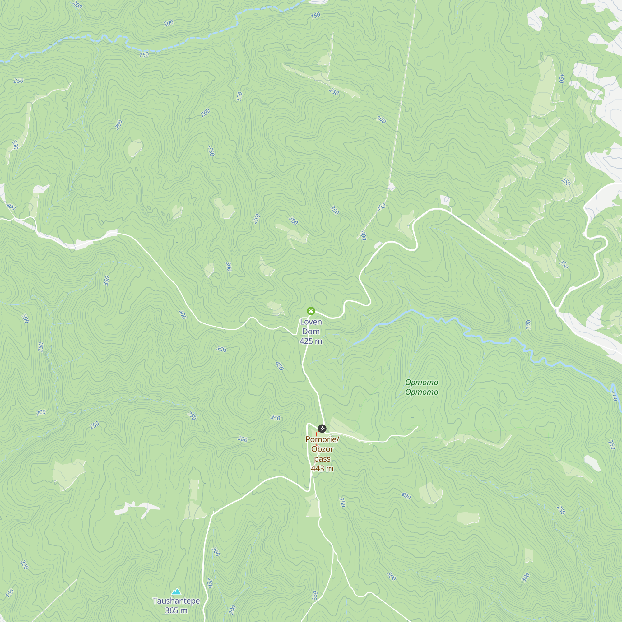 Loven Dom map