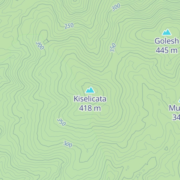 Map of Kiselicata