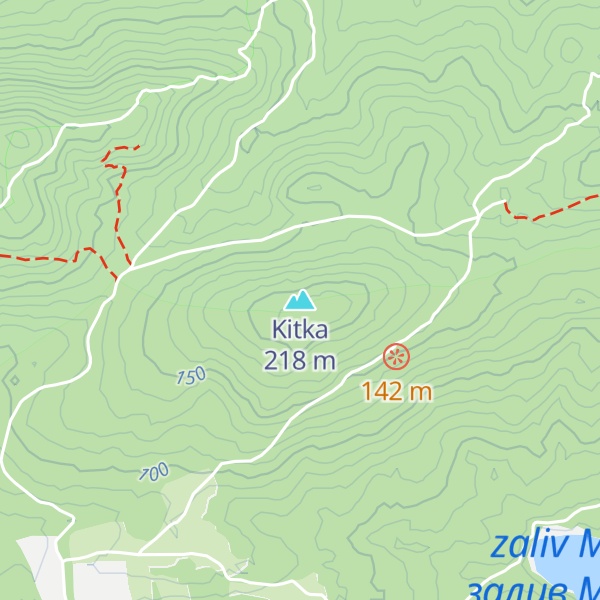 Map of Kitka