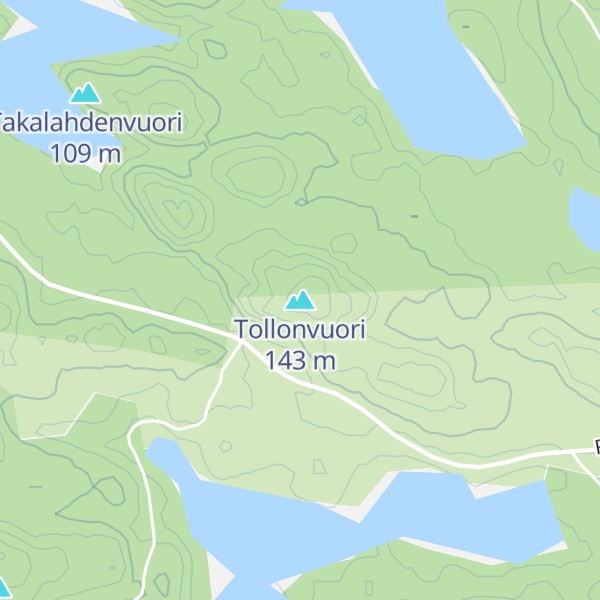 Map of Tollonvuori