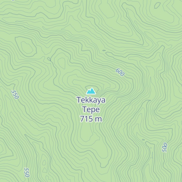 Map of Tekkaya Tepe