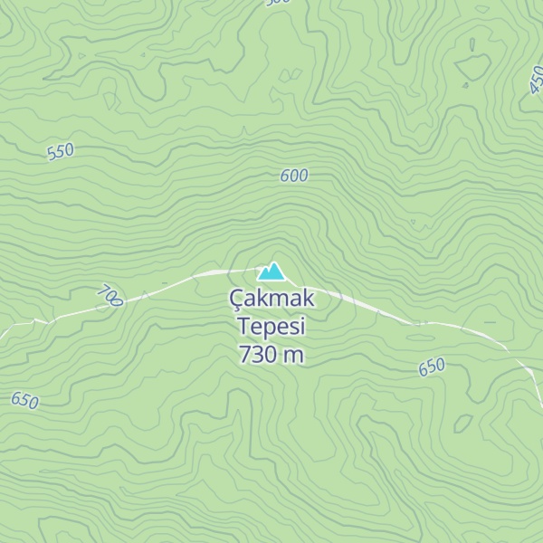 Map of Çakmak Tepesi