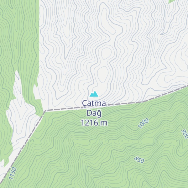 Map of Çatma Dağ