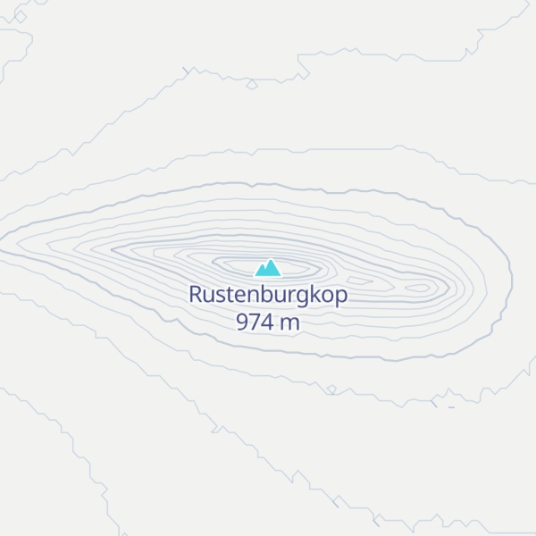 Map of Rustenburgkop