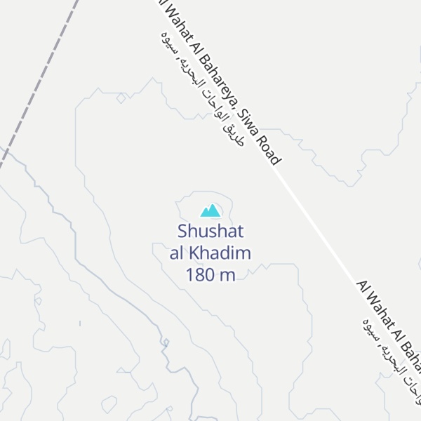 Map of Shushat al Khadim