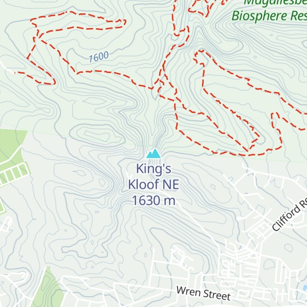 Map of King's Kloof NE