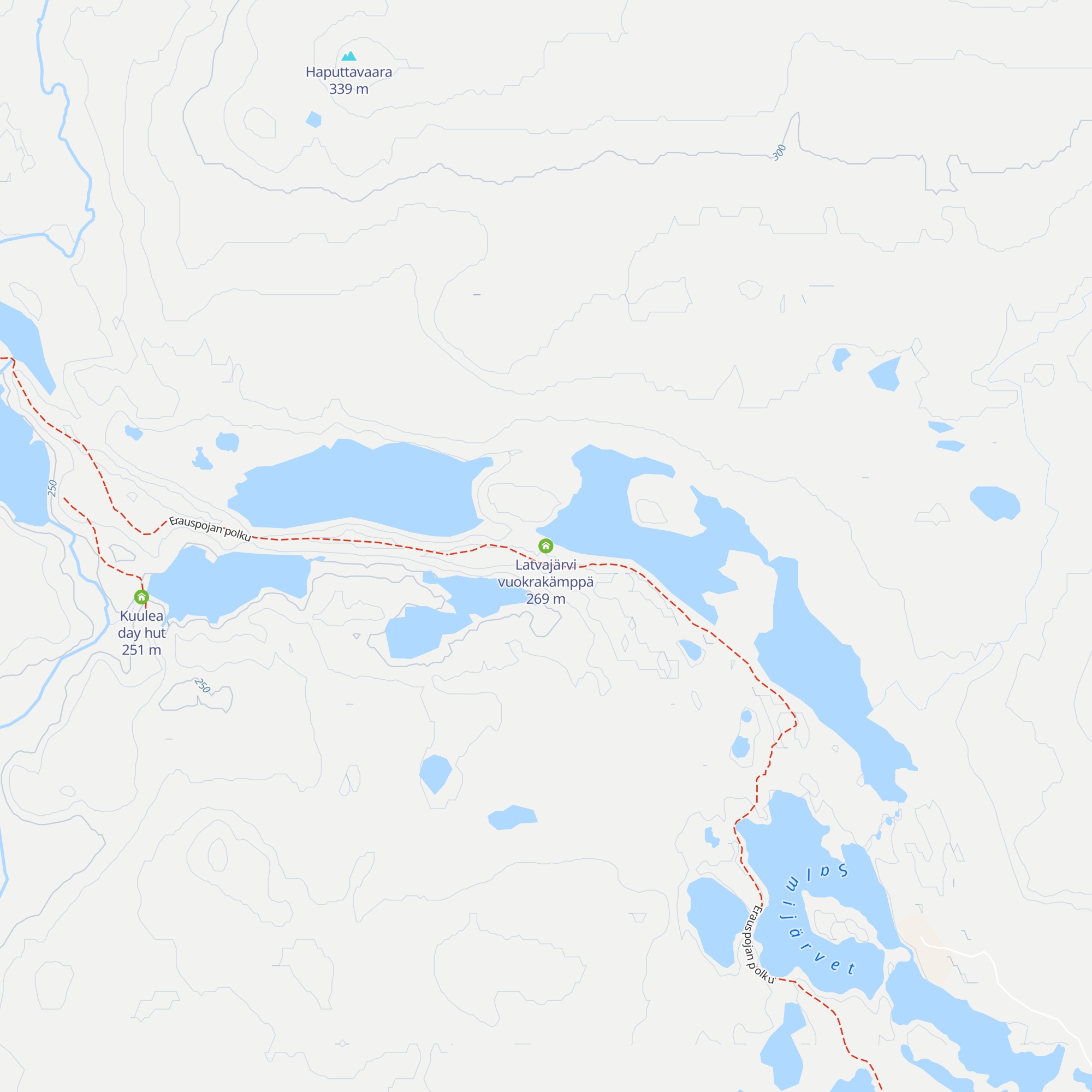 Latvajärvi vuokrakämppä map