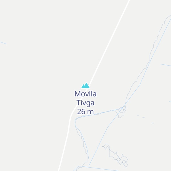 Map of Movila Tivga