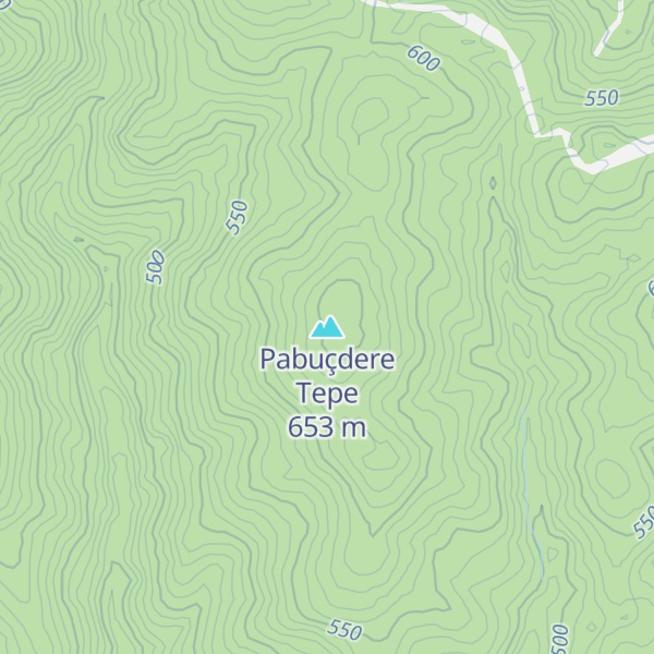 Map of Pabuçdere Tepe