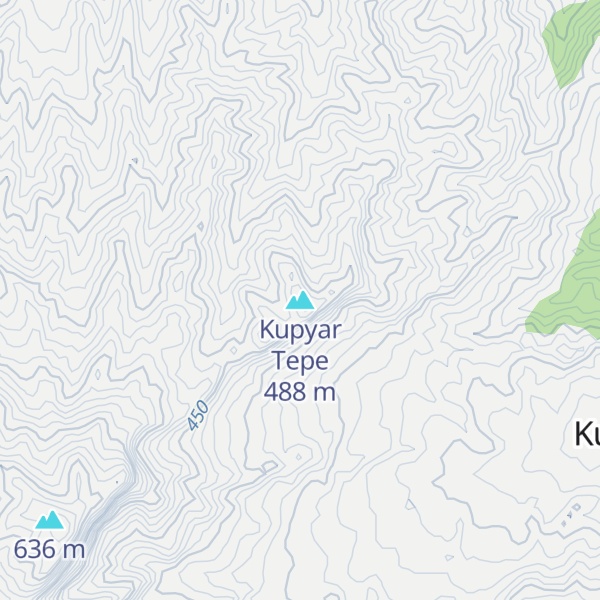 Map of Kupyar Tepe