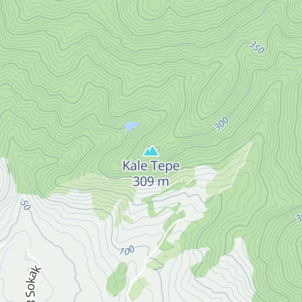 Map of Kale Tepe