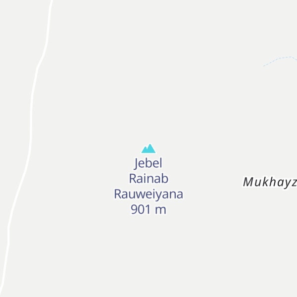 Map of Jebel Rainab Rauweiyana