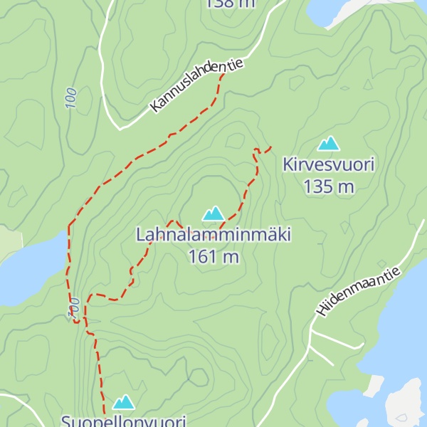 Map of Lahnalamminmäki