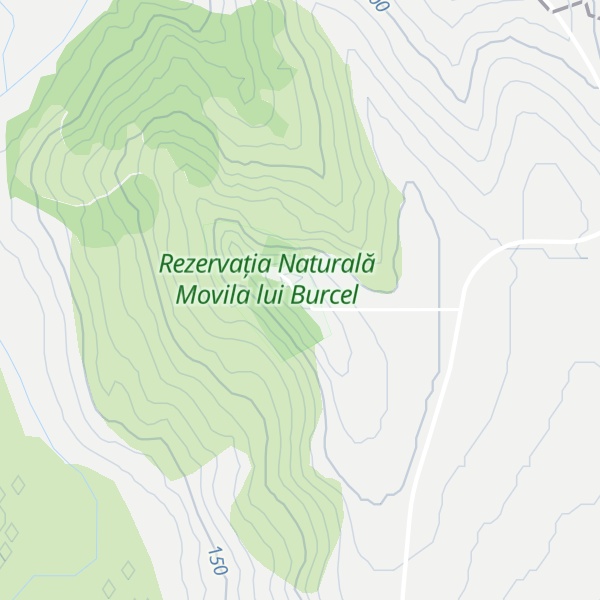 Map of Movila lui Burcel