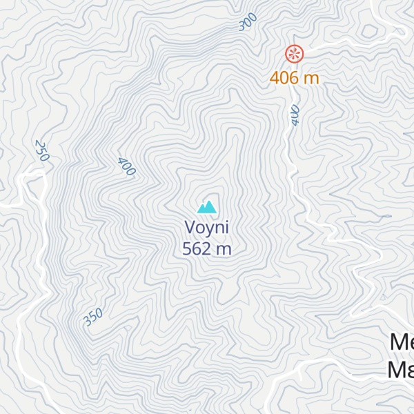 Map of Voyni