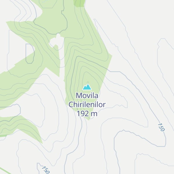 Map of Movila Chirilenilor