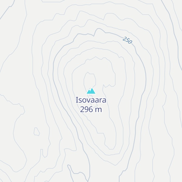 Map of Isovaara