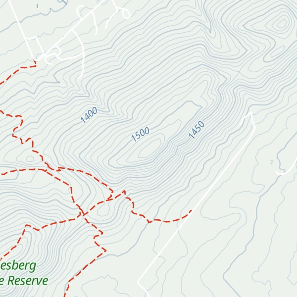 Map of Witwatersberg