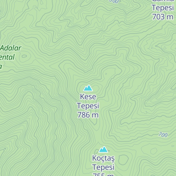 Map of Kese Tepesi