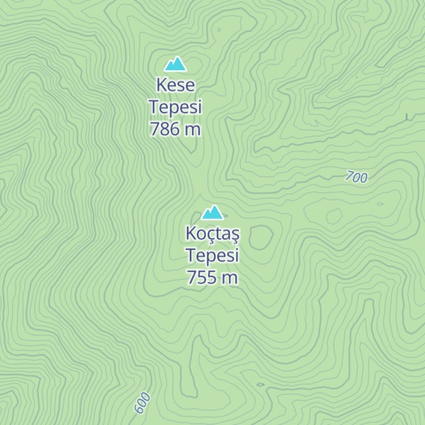 Map of Koçtaş Tepesi